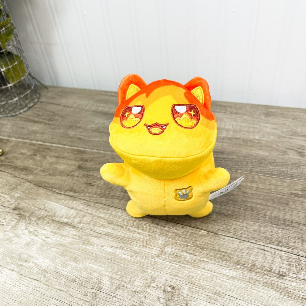 Aphmau MeeMeows Mystery Plush Celestial Collection Fire Cat Orange Yellow Flame
